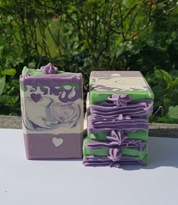 Lavender goats milk soap