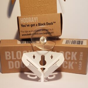 the block dock soap holder