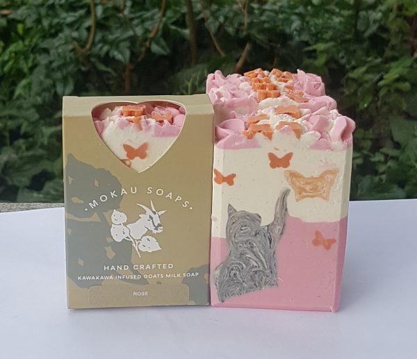 Victorian Rose goats milk soap