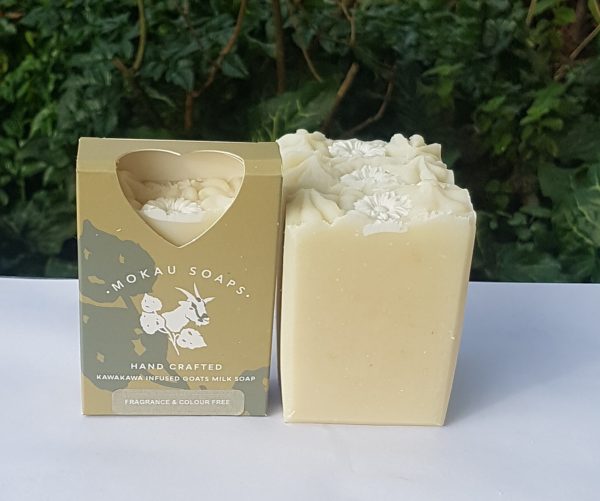 Fragrance and Colour Free Goats Milk Soap